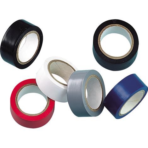 Nastri isolanti adesivi in PVC plastificato, set 6 pz (1/2)