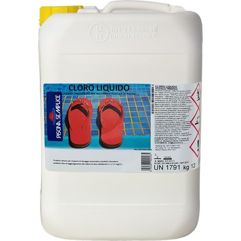 Cloro liquido per piscine 12 kg (1/2)