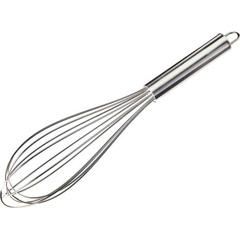 Fackelmann Frusta da Cucina, Acciaio Inossidabile, Argento, 28 x 6 x 6 cm (1/5)