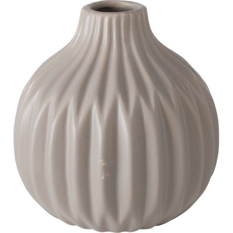 Keramikvase mit Prägung, 18 cm, ESKO