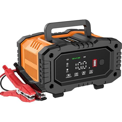 Chargeur Batterie Intelligent 12V 24V Plomb-Acide LiFePO4 (1/5)