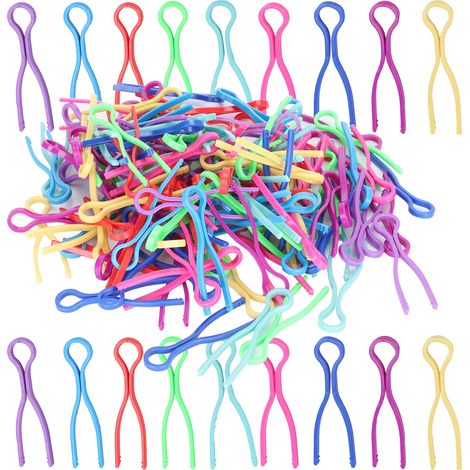 120 Pièces Clips à Bobine en Plastique pour Couture et Broderie, Accessoires de Contrôle des Fils (1/5)