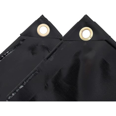 Maison Exclusive - Lona 650 g/m² 3x4 m negro