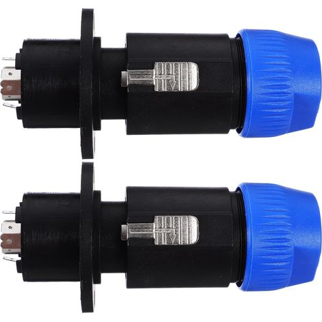 eur de Câble à 8 Pôles Femelle pour Systèmes Audio Domestiques et Équipements Professionnels Transmission Stable et Fiable, en Nylon et Cuivre pour Haut-parleurs (1/5)
