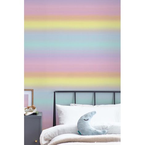 Papier peint Next Rainbow magical Ombre 1005 x 52cm Multicolore