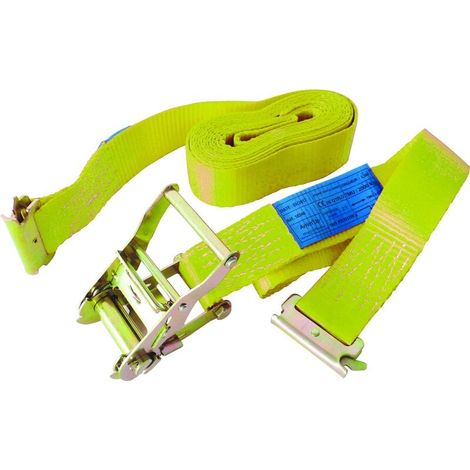 SANGLE D'ARRIMAGE 50MM 5.5M 2T AVEC CLIQUET -SPECIAL CAMION -Arimup - S18348 (1/3)