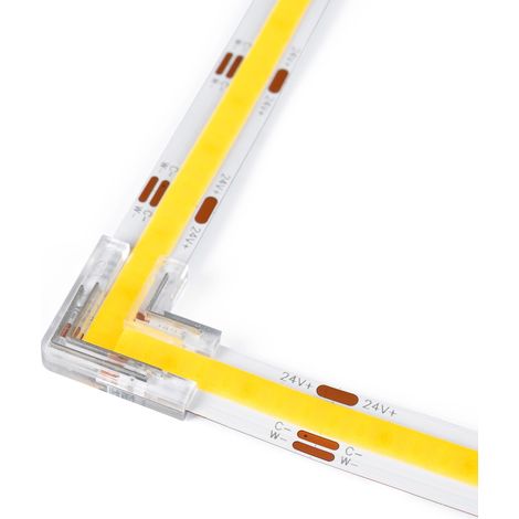 L-förmiger Stecker für COB CCT LED-Streifen - 10 mm - IP20 (1/5)