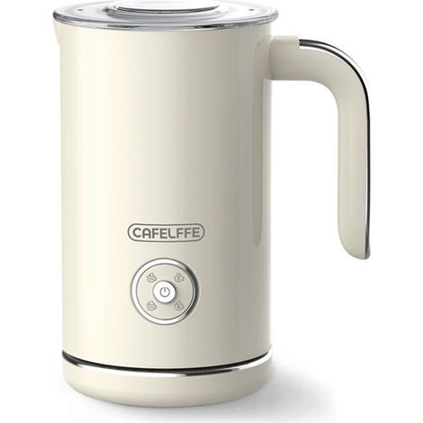 Spalmalatte elettrico 4 in 1: Funzionamento con un clic, funzioni acqua fredda, acqua calda e infusione, spegnimento automatico, doppia parete antiscottatura e antiaderente, montalatte con una capacit (1/5)