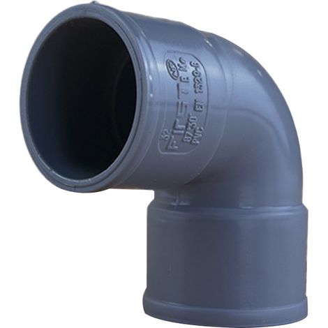 Coude 87°30 PVC FIRST évacuation Femelle Femelle Ø32 (1/5)
