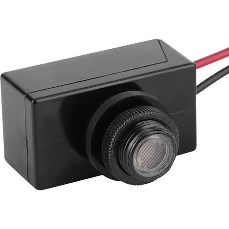 Détecteur crépusculaire 10-50V CC pour lampadaire extérieur, interrupteur automatique LED miniature, capteur photoélectrique IP (1/5)