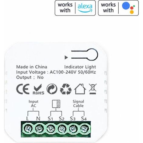 Irovami Ouvre-porte garage ZigBee Tuya – Contrôle à distance – Idéal pour maison, garage, domotique (1/5)