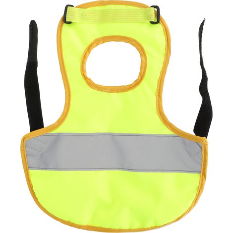 Gilet de protection pour plumes de poulet, gilet de sécurité réfléchissant pour canard, vêtements verts pour poulets (1/5)
