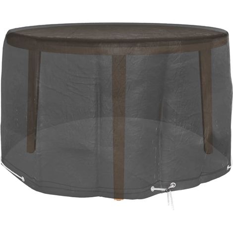 Maison Exclusive - Coperture Mobili da Giardino 2pz 6 Occhielli Ø125x75 cm Rotonde