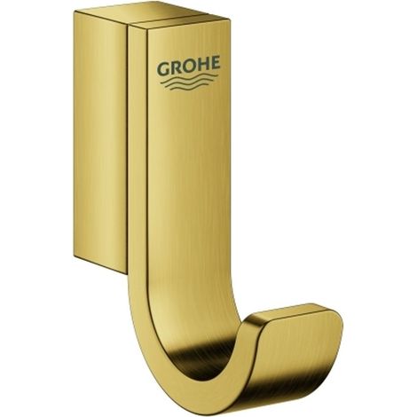 GROHE Colgador para albornoz Selection 41039 individual cool sunrise cepillado, 41039GN0
