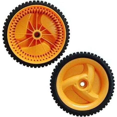 Jeu de 2 roues motrices, 53 dents, pour tondeuses à gazon universelles Husqvarna, Electrolux, McCulloch, Rally et autres modèles universels (1/4)