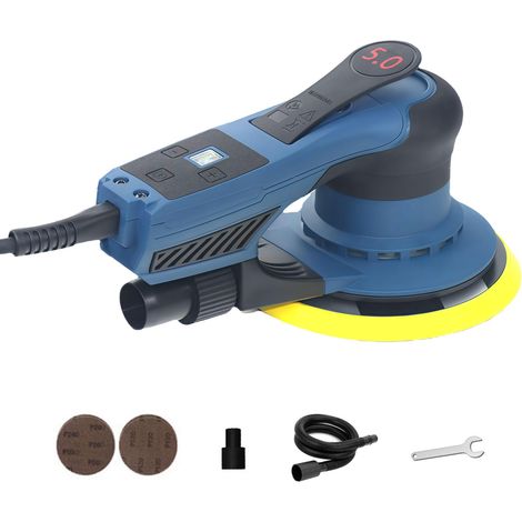 Ponceuse Excentrique Électrique 150mm Orbitale Ø5.0mm 360W Sans Balais (1/5)