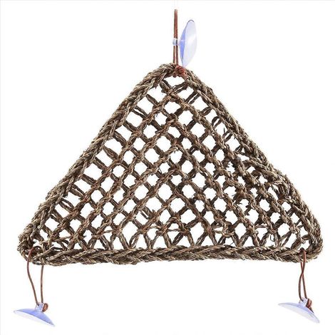 Bearded Dragon Hammock Lizard, Natural Seagrass Fibers (1/5)