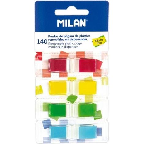 3er Pack mit 140 Lesezeichen in 4 Milan-Distributoren