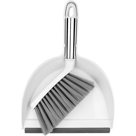 Dustpan Dustpan Brush Set of Dustpan and Space Saving Dustpan Brush for Cleaning Crumbs and Dust (1/5)