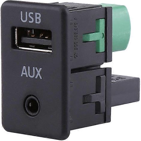 Adaptateur de faisceau de câblage pour prise USB-AUX pour BMW Série 3 et Série 5 E87 E90 E91 E92 X5 X6