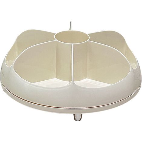 Boîte de rangement cosmétique rotative, organisateur de bureau élégant pour produits de soin, étagère multifonctionnelle