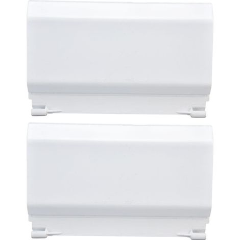 Plaque de déversoir de skimmer en deux parties, très fiable, facile à installer, adaptée aux portes de skimmer de piscine. (1/5)