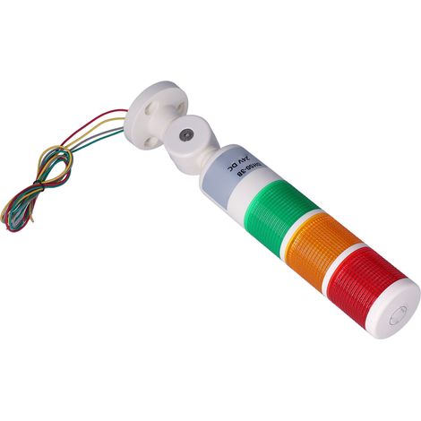 LED-Ampel mit drehbarem Sockel, geringem Stromverbrauch, umschaltbaren Modi, schwenkbarer Signalleuchte (1/5)