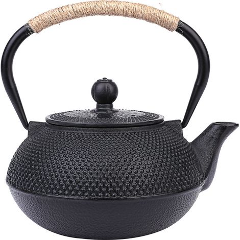 900 ml japonais style cast iron bouilloire théière comes passoire théière