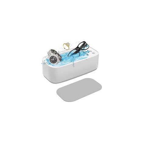Nettoyeur à Ultrasons, 45000 Hz Nettoyeur Ultrasons avec 3 Modes de Nettoyage, Appareil de Nettoyage, Ultrasonic Cleaner pour Bijoux Lunettes Montres Rasoirs