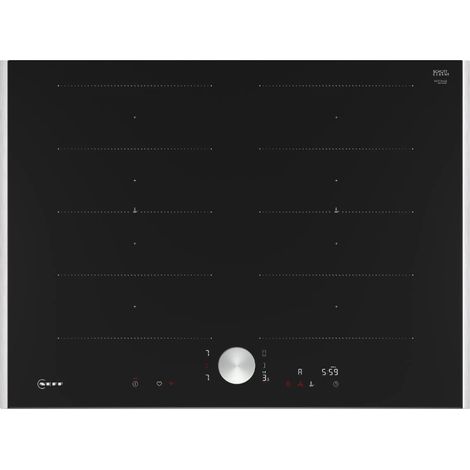 piano cottura a induzione 71 cm 4 fuochi 7400 w nero - T67TTX4L0 - Neff (1/5)