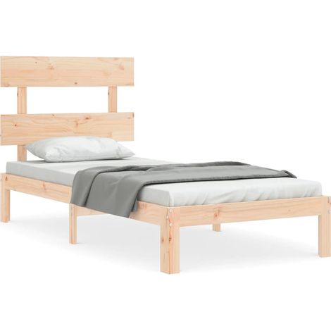 Maison Exclusive - Massivholzbett ohne Matratze Kiefernholz