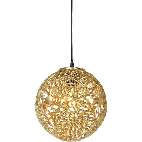 Art Deco Pendant Lamp Gold with Black - Maro (1/5)