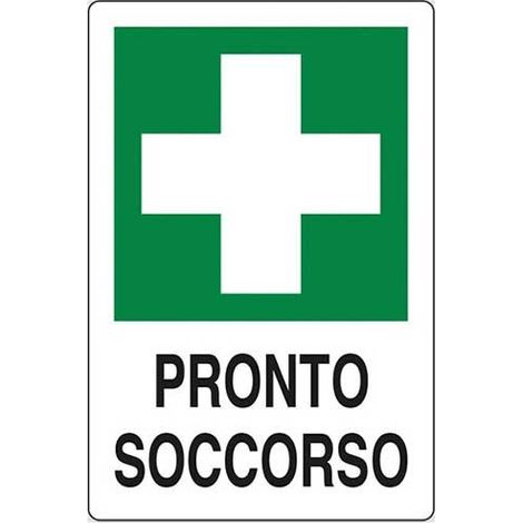Cartello pronto soccorso cm 20X30 (1/2)