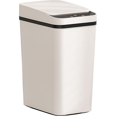 Geruchsdichter Abfalleimer mit Deckel, 12 l, intelligenter Sensor-Abfalleimer, Verpackungseimer für Badezimmer und Wohnzimmer (1/5)
