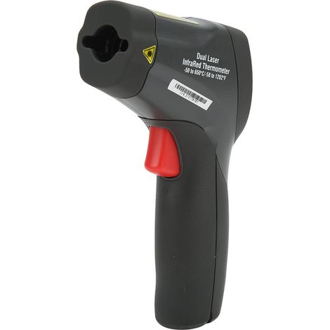 Thermomètre industriel sans contact à double laser DT-8862B (1/5)