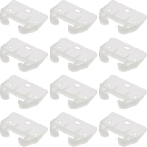 Set mit 12 Kunststoff-Schubladenschienen, Ersatzteile für Möbel (1/5)