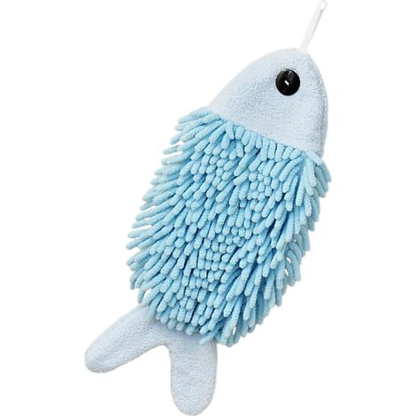 Handtuch saugfähiges Badetuch mit Fischmotiv