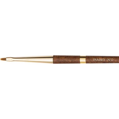 Pinceau - Plat - Aquarelle - Isabey - Syrus - 6239i - N°0 - Fibres synthétiques (1/3)