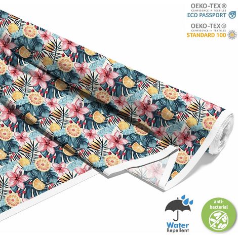 Dekorativer Outdoor-Stoff Oxford - Motiv Sommer DX9087 (1/5)