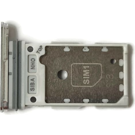 Vassoio per scheda SIM per Samsung Galaxy S24  S24+ Plus grigio (1/3)