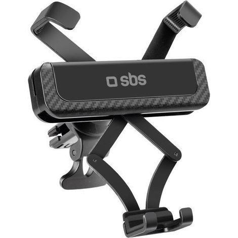 Soporte para coche con gravedad para smartphone - Negro (1/4)
