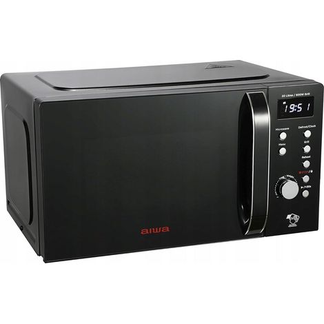 Aiwa AMW-202DG/BK micro-ondes noir 20 litres 800W grill