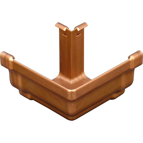 Angle extérieur 90° PVC BEST carré - effet cuivre - First Plast (1/2)