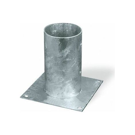 supporto a pavimento per pali tr2 ø 120x150h - base 150 mm
