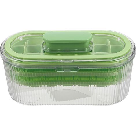 Petit Bac à Glaçons Empilable en Plastique avec Couvercle et Pelle (1/5)