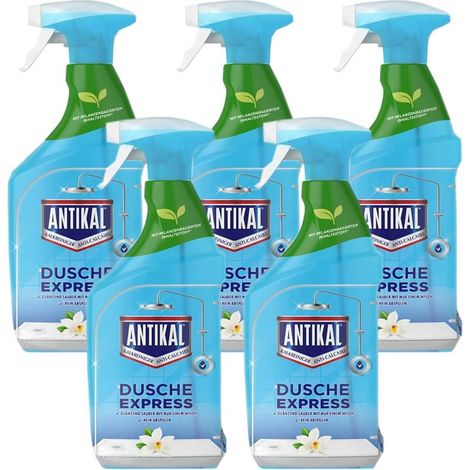 Multipack 5x Antikal Shower Express Spray