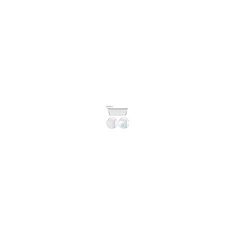 Panneau de surface voltaire 50x50 48w led 3840lm 4000k 120° c.50xl.50xa.2,3cm nickel