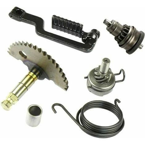 Kick Shaft Assembly Starter Gear Moteur Pour Scooter 4 Temps Gy6 50Cc 60Cc 80Cc (1/2)