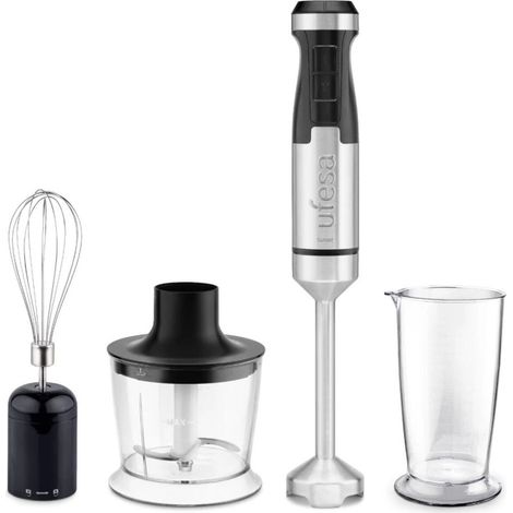 Ufesa Sunset Batidora de Mano Picahielos 1500W Negra/Inox
