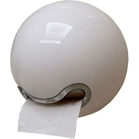 Porte-papier toilette Boîte de papier toilette en plastique Creative Candy Sphérique sans perforation Cadre de serviette étanche Porte-rouleau de papier pour salle de bain, multicolore, 18,5 (D) 18,5 (1/5)